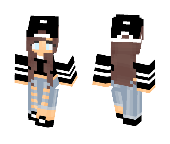 Me when I'm trying to look cute~ - Female Minecraft Skins - image 1