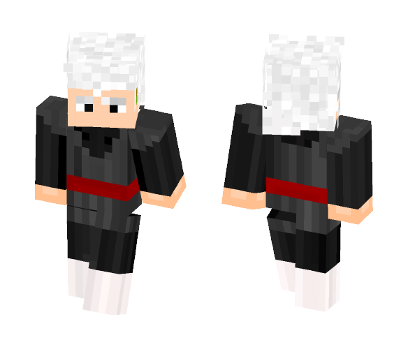 Black GOku (ssj2) - Male Minecraft Skins - image 1
