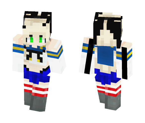 Shimakaze ❤ | Kantai Collection ~ - Female Minecraft Skins - image 1