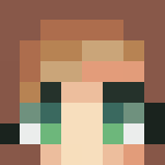 Download Free A little dragon top with brown hair Skin for Minecraft image 3 A little dragon top with brown hair - Female Minecraft Skins - image 3