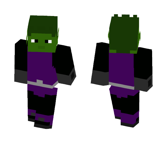 Beast boy (TEENTITANS) - Boy Minecraft Skins - image 1