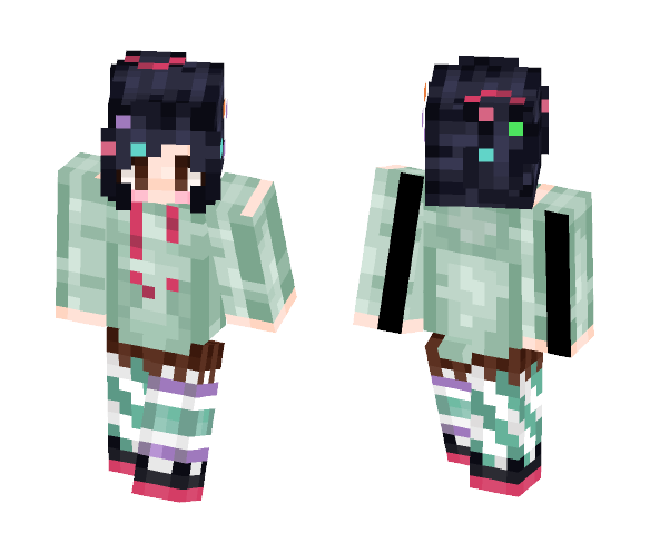 Vanellope von schweetz :} - Female Minecraft Skins - image 1