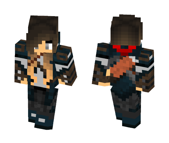 archer girl - Girl Minecraft Skins - image 1