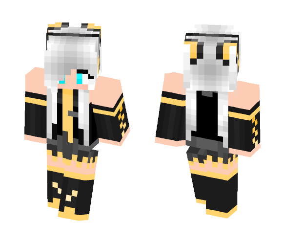 My own miku, Elizia - Female Minecraft Skins - image 1