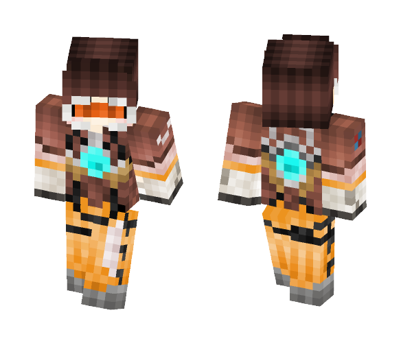 Tracer - Female Minecraft Skins - image 1
