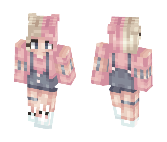 Bunny Kisses - Female Minecraft Skins - image 1