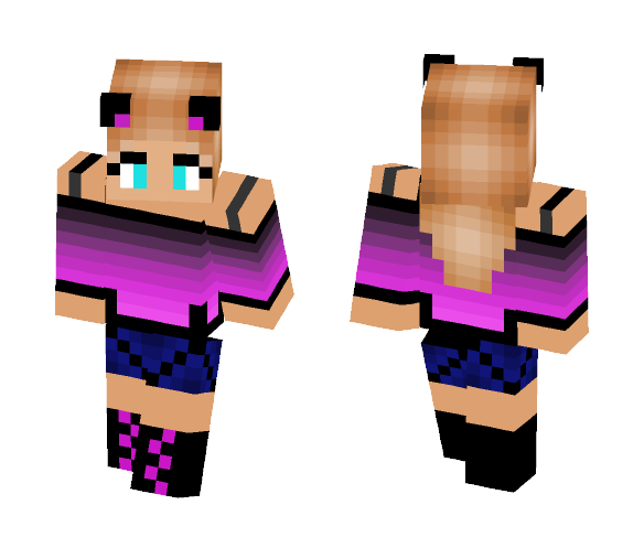 Cat girl - Cat Minecraft Skins - image 1