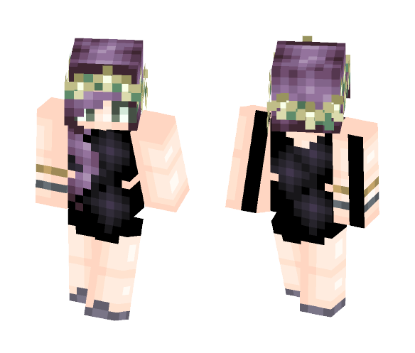 Galaxy - Female Minecraft Skins - image 1
