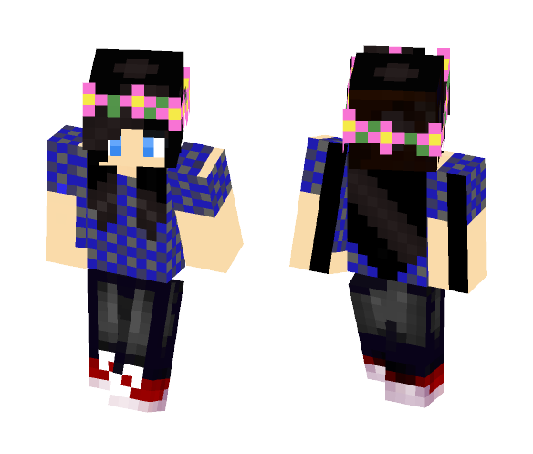 Download Free Philip Lester-as a girl Skin for Minecraft image 1 Philip Lester-as a girl - Girl Minecraft Skins - image 1