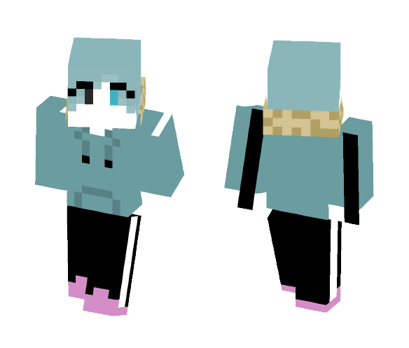 Sans - Female Minecraft Skins - image 1
