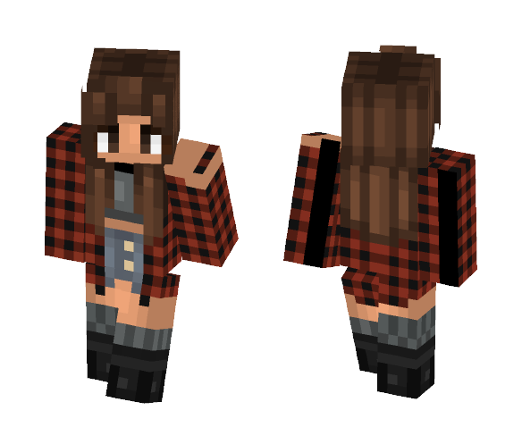 My hair, My rules - Female Minecraft Skins - image 1