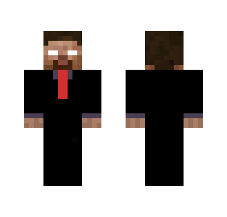 herobrine in a tux