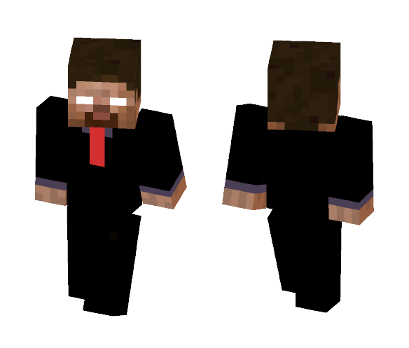 herobrine in a tux - Herobrine Minecraft Skins - image 1