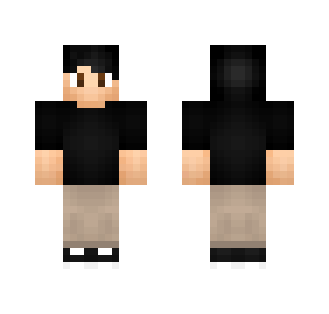 Boy Simple Black PvP - Boy Minecraft Skins - image 2