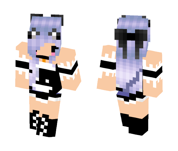 Neko Maid For Caitlin - Female Minecraft Skins - image 1