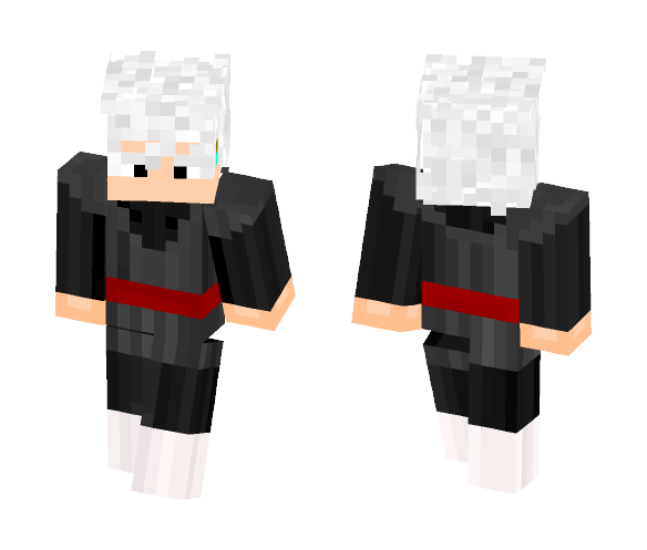 Black Goku (ssj) - Male Minecraft Skins - image 1