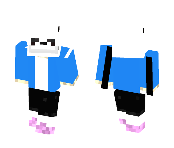 Sans the Skeleton -Undertale- - Male Minecraft Skins - image 1