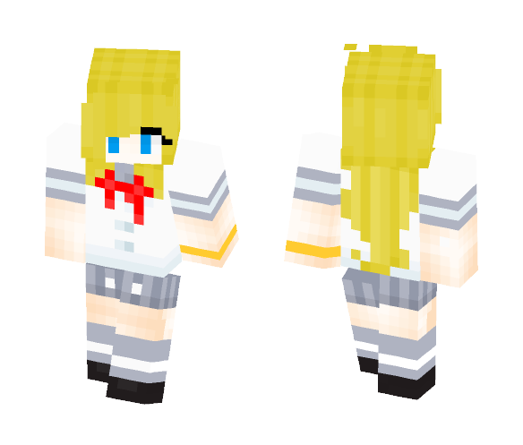 Download Free CaramellDansen : Blond Girl c: Skin for Minecraft image 1 CaramellDansen : Blond Girl c: - Girl Minecraft Skins - image 1