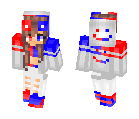 Late FOURTH of July SKIN >. - Female Minecraft Skins - image 1