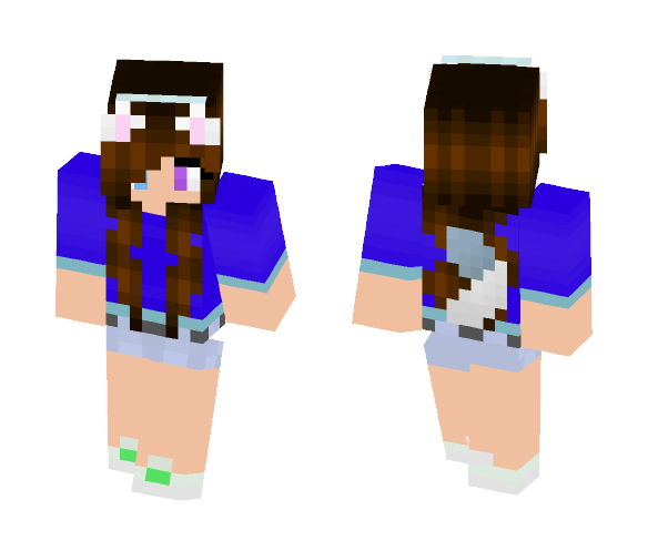 Cat Girl - Cat Minecraft Skins - image 1