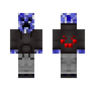 Blue Creeper - Male Minecraft Skins - image 2