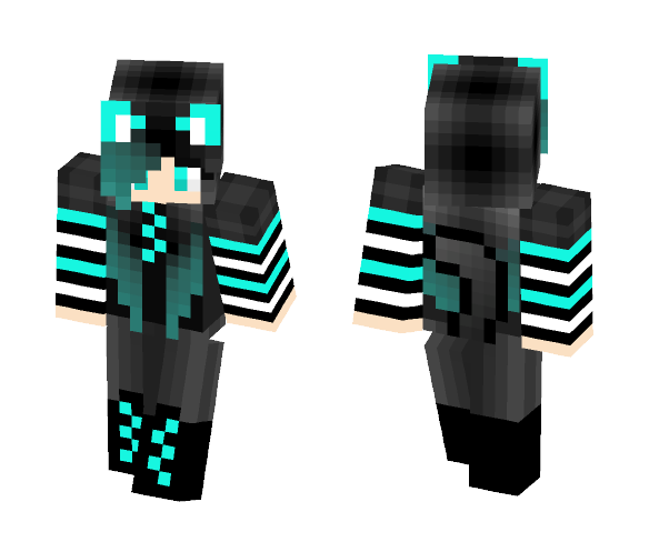 Cat Girl - Cat Minecraft Skins - image 1