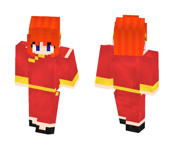 [Gintama] Kagura - Female Minecraft Skins - image 1