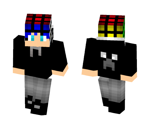 Rubic's Cube Boy - Boy Minecraft Skins - image 1