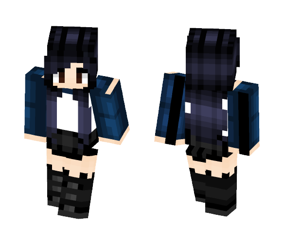 Rebel Girl - Girl Minecraft Skins - image 1