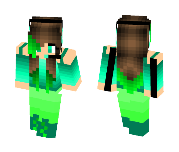 Slime Girl - Girl Minecraft Skins - image 1