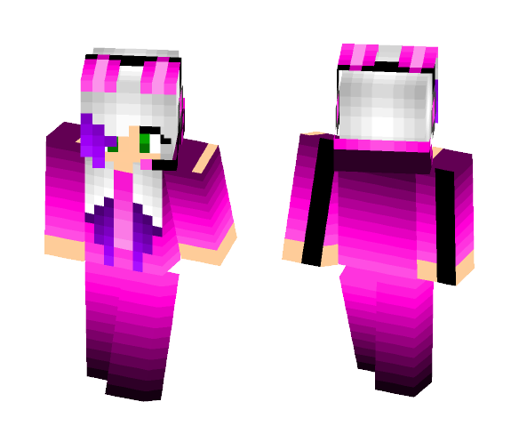 Human Rabbit Gamer - Female Minecraft Skins - image 1