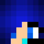 Blue Gamer Girl - Girl Minecraft Skins - image 3