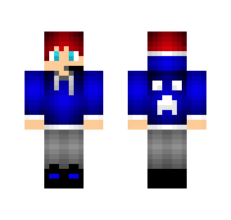 Blue Gamer Boy