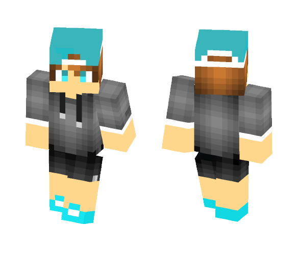Sweg Grey Guy - Male Minecraft Skins - image 1
