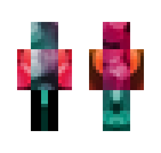 Colored person with Transparency