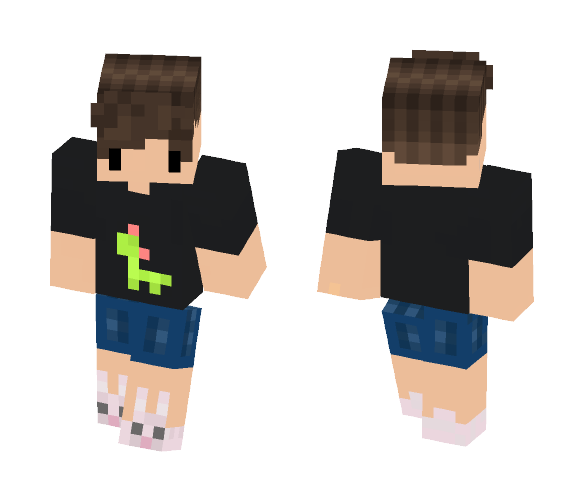 Dino PJ's Guy - Male Minecraft Skins - image 1