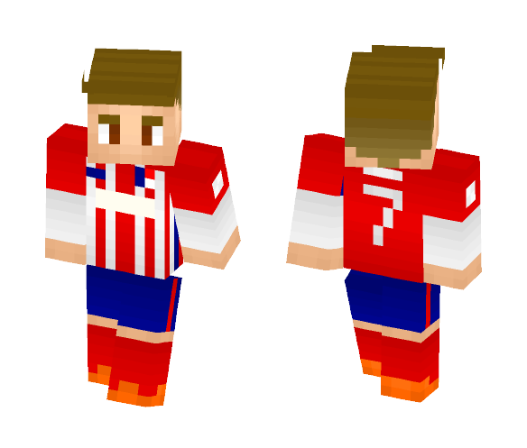 Griezmann - Male Minecraft Skins - image 1