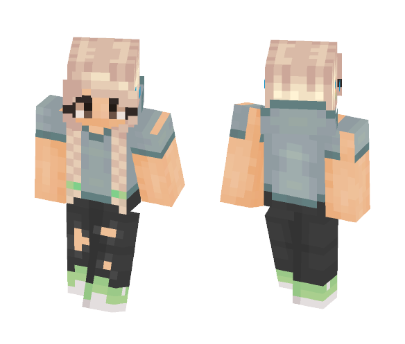 Edgy-ish - Female Minecraft Skins - image 1
