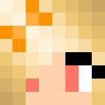Download Free Orange Music Girl Skin for Minecraft image 3 Orange Music Girl - Girl Minecraft Skins - image 3