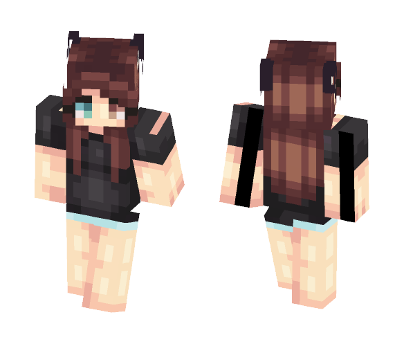 Demμrε | Im sorry XD | IM TRYING - Female Minecraft Skins - image 1