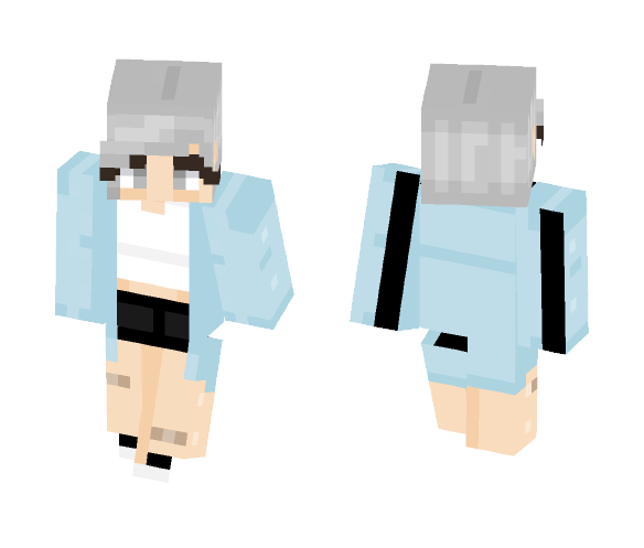 rain // face reveal - Interchangeable Minecraft Skins - image 1
