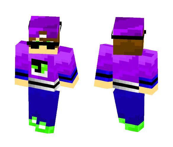Purple Jacket - Male Minecraft Skins - image 1