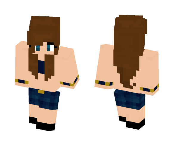 Cute Girl - Cute Girls Minecraft Skins - image 1