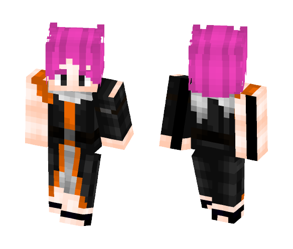 Natsu Dragneel - Male Minecraft Skins - image 1