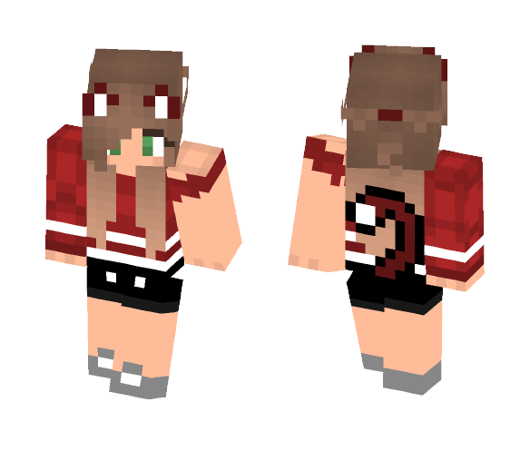 Download Free Hello World! Skin for Minecraft image 1 Hello World! - Female Minecraft Skins - image 1