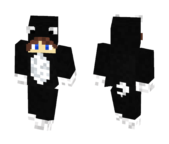 Panda Onesie - Male Minecraft Skins - image 1