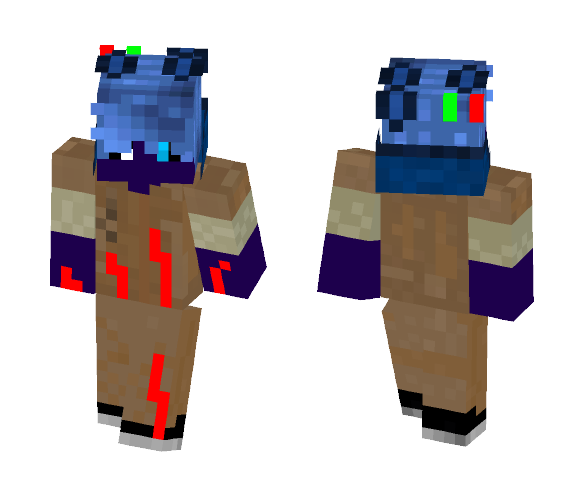 Download Free New Injured Shadow Zaiden Skin for Minecraft image 1 New Injured Shadow Zaiden - Male Minecraft Skins - image 1