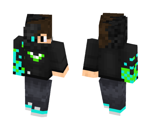 half demon half human - Male Minecraft Skins - image 1