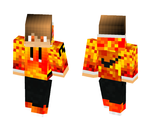Fire Boy - Boy Minecraft Skins - image 1