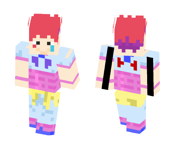 Hisoka - Hunter x Hunter - Male Minecraft Skins - image 1